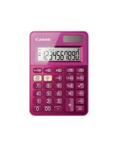 Canon Настолен калкулатор LS-100KM, 10-разряден, розов