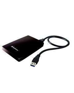 Verbatim Външен HDD твърд диск, 2.5'', USB 3.0, 2 TB, черен