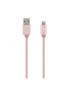 TNB Кабел USB/USB Llightning, 2 m, розов