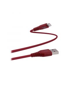 TNB Кабел, USB Type-A към Lightning, 1.5 m, червен