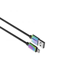 TNB Кабел, USB Type-A към Lightning, 1.5 m, черен