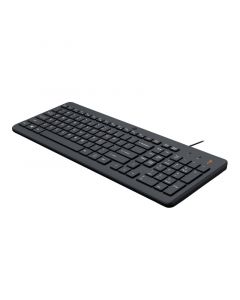 HP Клавиатура 150, с кабел, черна