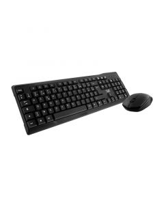 TNB Комплект - клавиатура и мишка Bridge, безжични, черни