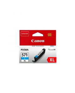 Canon Патрон CLI-571X, 650 страници/5%, Cyan