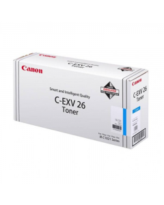 Canon Тонер C-EXV26, IRC1028IF, 6000 страници/5%, Cyan