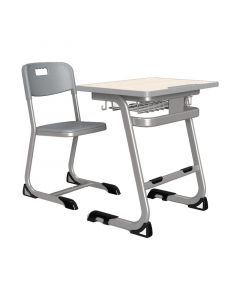 RFG Ергономичен Чин и стол Istudy School, сив цвят, от VIII до XII клас