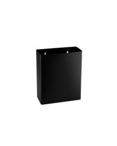 Dayco Кош за отпадъци, отворен, метален, 36 х 16 х 44 cm, 23 L, черен