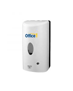 Office 1 Superstore Диспенсър за дезинфектант на спрей, сензорен, 1 L, бял