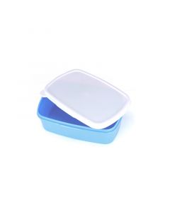BESTSUB Кутия за храна, 18 х 13 х 6 cm, синя, с възможност за персонализация