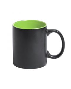 Cool Чаша Bafy, керамична, 350 ml, черно и зелено
