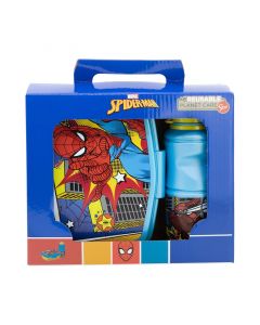 Stor Комплект Spiderman, бутилка и кутия за сандвичи