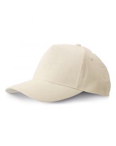 Бейзболна шапка, 6-панелна, памук, бяла, 10 броя