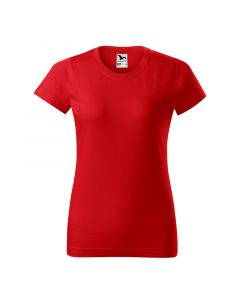 Malfini Дамска тениска Basic 134, размер L, червена