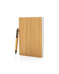XD Тефтер Bamboo, A5, 90 листа, с включена химикалка
