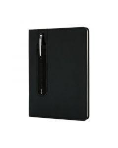 XD Комплект тефтер и химикалка, А5, черни