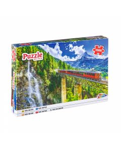 Grafix Пъзел Планинска железница, 50 х 70 cm, 1000 части