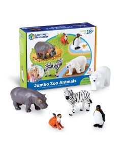 Learning Resources Животни от зоопарка, джъмбо