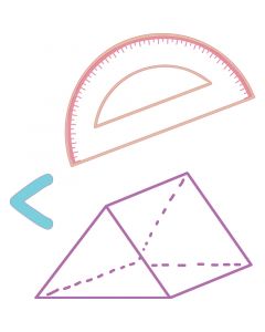 STEM Стикер, Математика и информатика - Математика, комплект D3, 80 cm, стикер 8