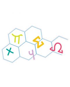 STEM Стикер, Природни науки - Физика, комплект G7, 100 cm, стикер 9