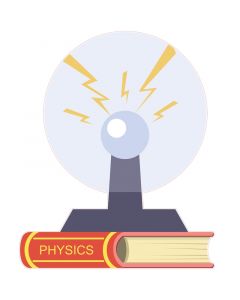 STEM Стикер, Природни науки - Физика, комплект G10, 100 cm, стикер 1