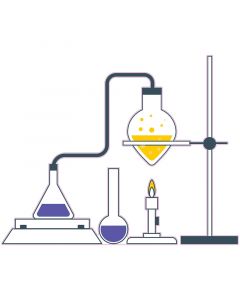STEM Стикер, Природни науки - Химия, комплект H10, 100 cm, стикер 9