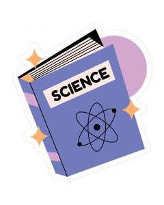 STEM Стикер, Природни науки - Физика, комплект G5, 150 cm, стикер 10