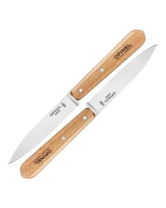 Комплект кухненски ножове Opinel Essentiels №112 Inox Natural, острие 10 см  - 2 броя