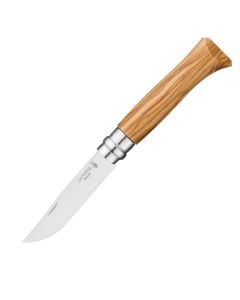 Сгъваем нож Opinel Luxe Olive Wood №8, острие 8.5 см