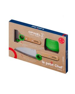 Детски комплект Opinel Le Petit Chef, зелен