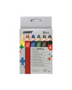 Цветни моливи Lamy 3plus - 6x цвята