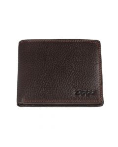 Мъжки портфейл Zippo - Bi-Fold Brown, 3x отделения за карти