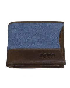Мъжки портфейл Zippo Denim Bi-Fold & Credit Card, RFID защита