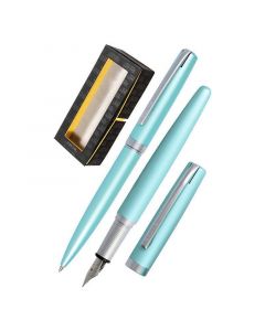 Комплект писалка и химикалка Online - Eleganza Satin Turquoise