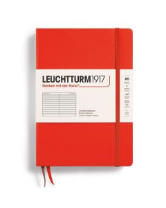 Тефтер Leuchtturm1917 New Colours - Lobster, A5, твърди корици, Редове