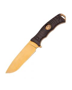 Ловен нож Puma - Tec Belt Gold, 13см острие, златист