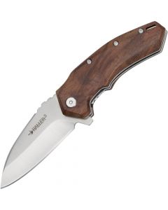 Сгъваем джобен нож Haller - Redwood, 7 см острие, дръжка от секвоя