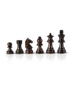 Фигури за шах Manopoulos - Staunton, утежнени, 6.5см цар
