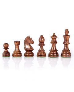 Фигури за шах Manopoulos - Staunton, утежнени, 8.5см цар