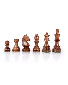 Фигури за шах Manopoulos - Staunton, утежнени, 9.5см цар