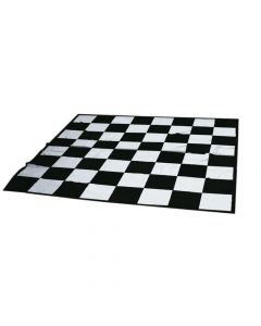 PVC постелка - игрално поле за градински шах