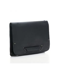 Мъжка чанта Pininfarina - Folio, Carbon текстура, черна
