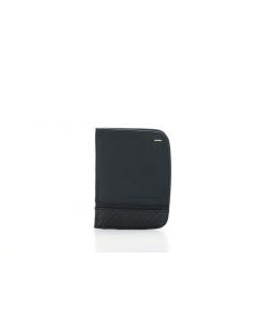 Портфейл Pininfarina - Folio Carbon, RFID защита, черен