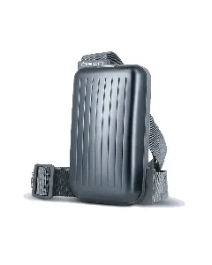 Слинг чанта-калъф за смартфон OGON - Phone Bag, с вграден портфейл, тъмносиня