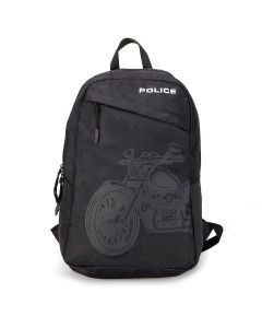 Раница Police - Praida Moto, с отделение за лаптоп, черна