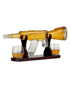 Уиски сет Oak & Steel Kalashnikov - декантер с две чаши