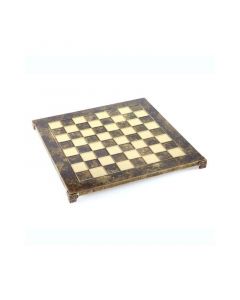 Луксозен ръчно изработен шах Manopoulos - Древногръцка митология, 20x20 см