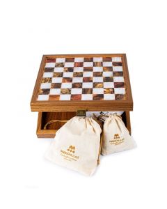 Комплект шах и табла Manopoulos, 27 x 27 см