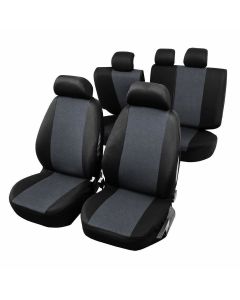 Калъфи за автомобилни седалки Daewoo Tacuma - RoGroup с въздушна възглавница и сгъваемата задна седалка , 9 бр.