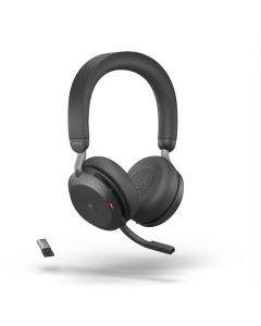 Jabra EVOLVE2 75 ANC MS Bluetooth слушалки, Link380 USB-A 27599-999-999