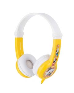 Детски слушалки BuddyPhones CONNECT – 3.5 мм жак, жълти 41193